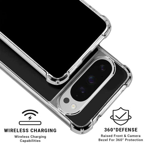 Seton Hall University Zoomed Basketball Google Pixel 10 Pro XL Clear Case